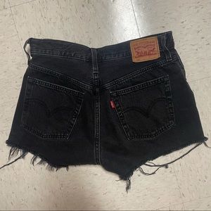 vintage levi’s 501 denim shorts